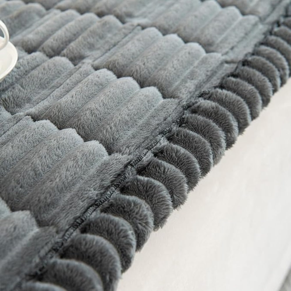 Sofa Couch and Seat Cushion Cover with Plush Quilted Padding and Non-Slip Backing - Image 8