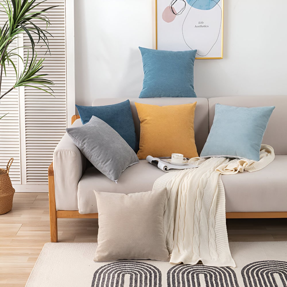 Sofa Throw Blanket Couch Cover Waterproof Textured Non Slip Pet Friendly Furniture - Image 14
