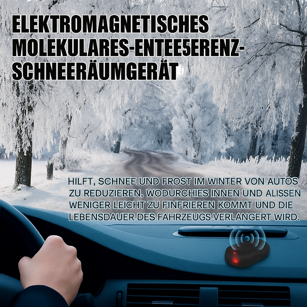 Solar Electromagnetic Car Deicer Dashboard Suction Cups LED Winter - Image 3