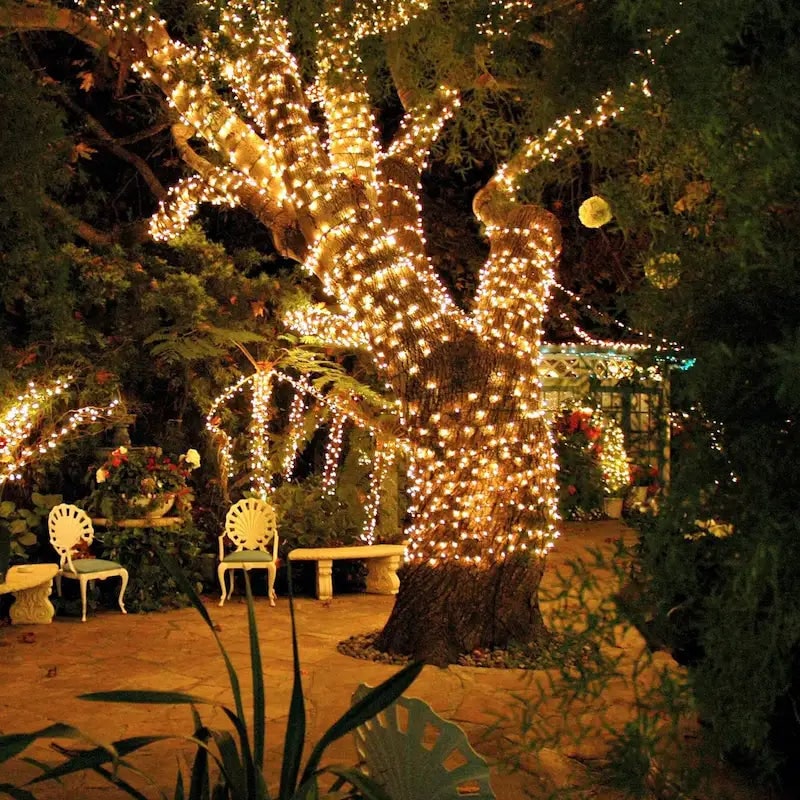 Solar Fairy Lights Outdoor String with LED Copper Wire and Garden Lighting Powered Yard - Image 13