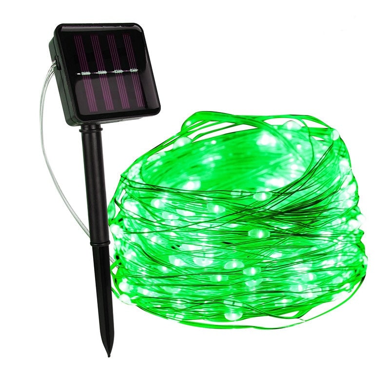 Solar Fairy Lights Outdoor String with LED Copper Wire and Garden Lighting Powered Yard - Image 17