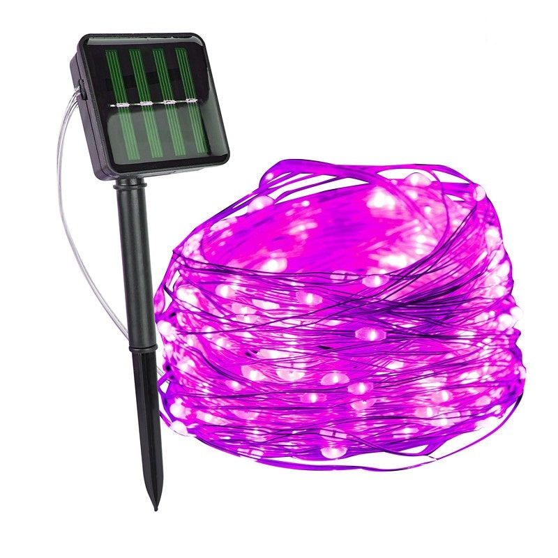 Solar Fairy Lights Outdoor String with LED Copper Wire and Garden Lighting Powered Yard - Image 18