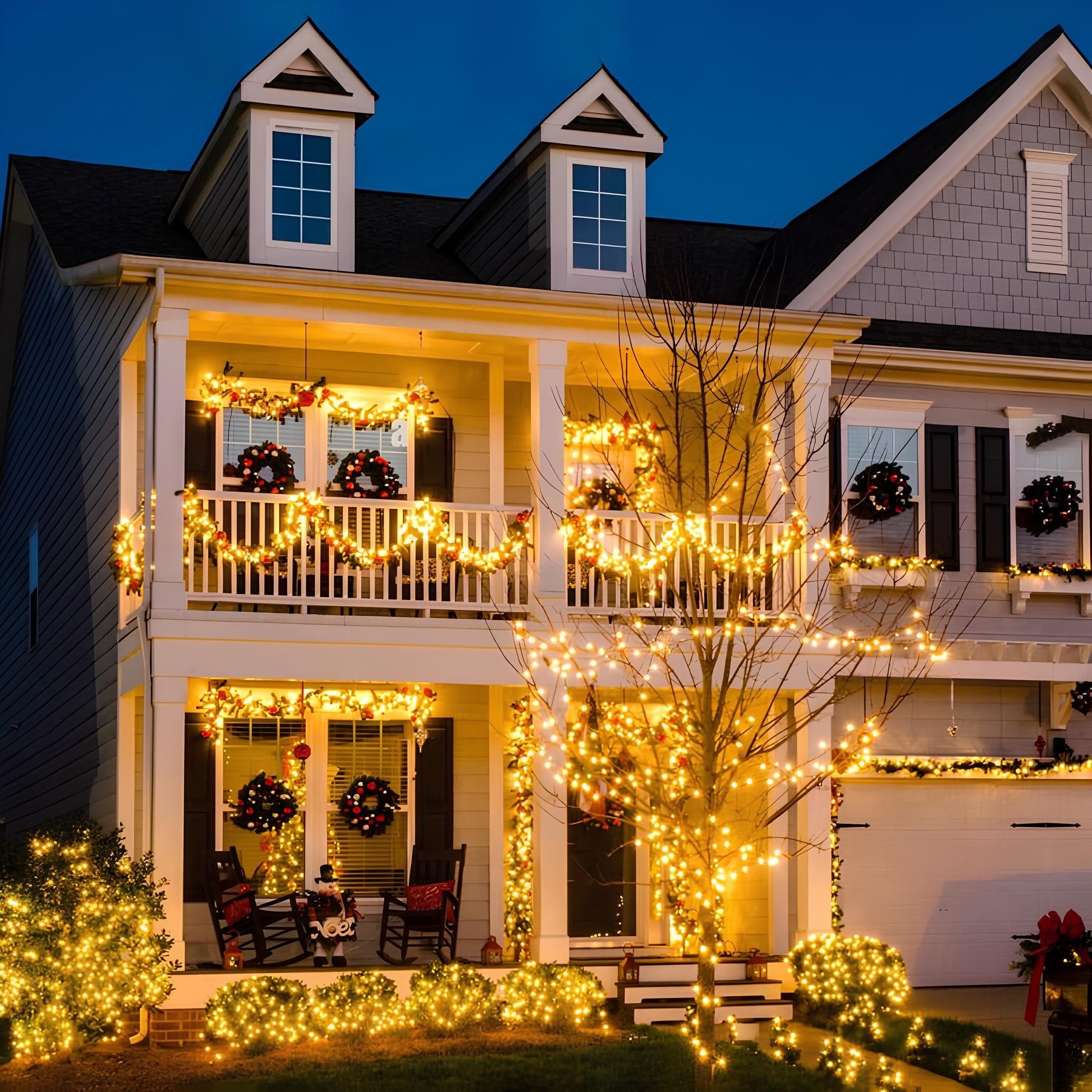 Solar Fairy Lights Outdoor String with LED Copper Wire and Garden Lighting Powered Yard - Image 5