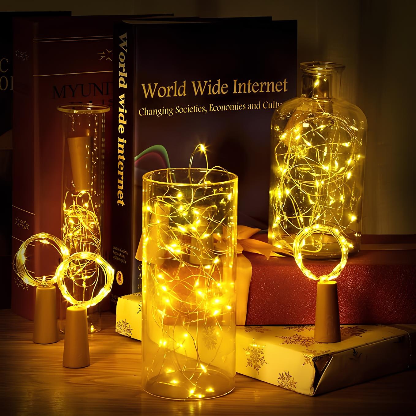 Solar Fairy Lights Outdoor String with LED Copper Wire and Garden Lighting Powered Yard - Image 8