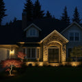 Solar Garden Lights Landscape Outdoor Spotlights Adjustable LED Waterproof Accent - Image 1