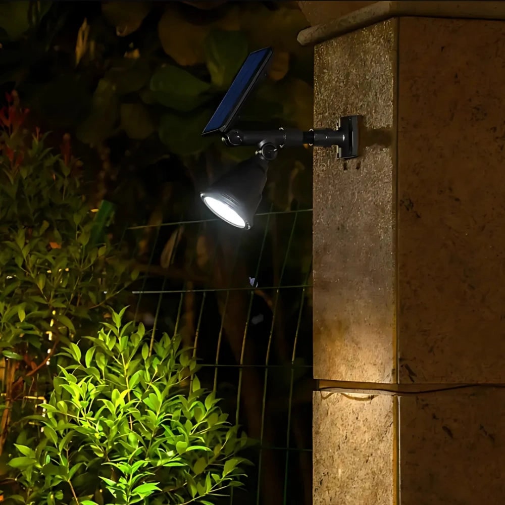 Solar Garden Lights Landscape Outdoor Spotlights Adjustable LED Waterproof Accent - Image 10