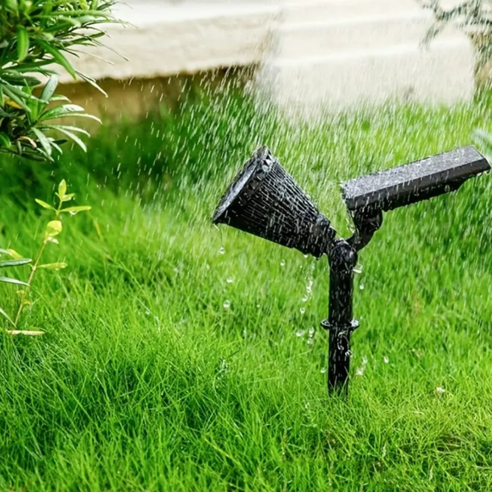 Solar Garden Lights Landscape Outdoor Spotlights Adjustable LED Waterproof Accent - Image 11