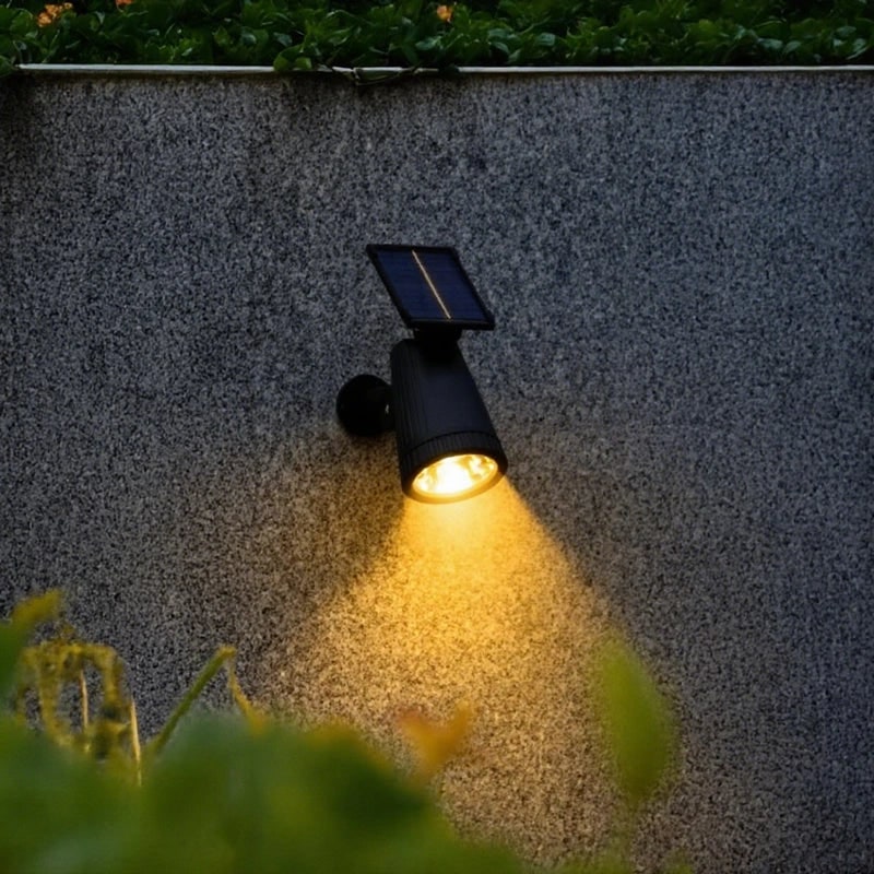 Solar Garden Lights Landscape Outdoor Spotlights Adjustable LED Waterproof Accent - Image 12