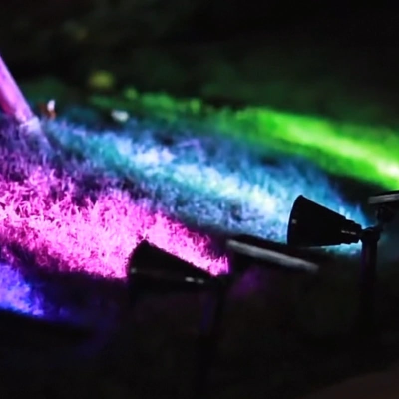 Solar Garden Lights Landscape Outdoor Spotlights Adjustable LED Waterproof Accent - Image 14