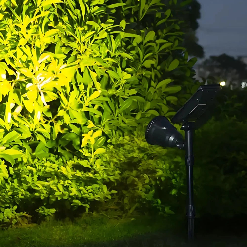 Solar Garden Lights Landscape Outdoor Spotlights Adjustable LED Waterproof Accent - Image 15