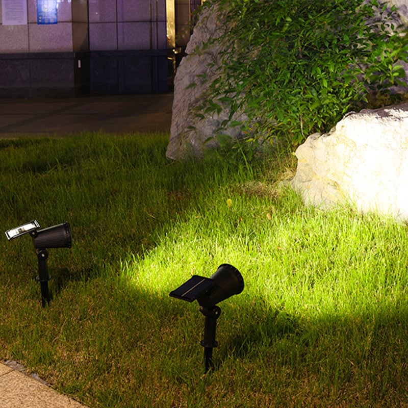 Solar Garden Lights Landscape Outdoor Spotlights Adjustable LED Waterproof Accent - Image 3