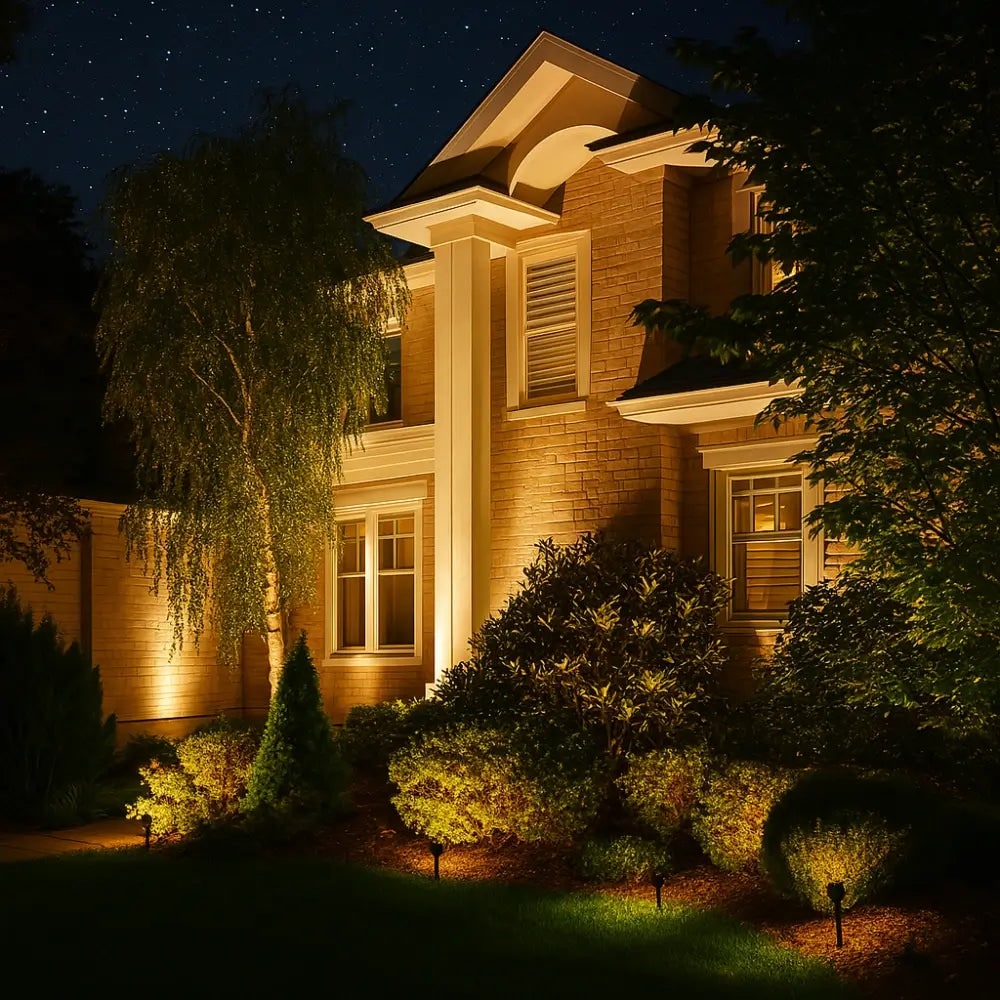 Solar Garden Lights Landscape Outdoor Spotlights Adjustable LED Waterproof Accent - Image 6