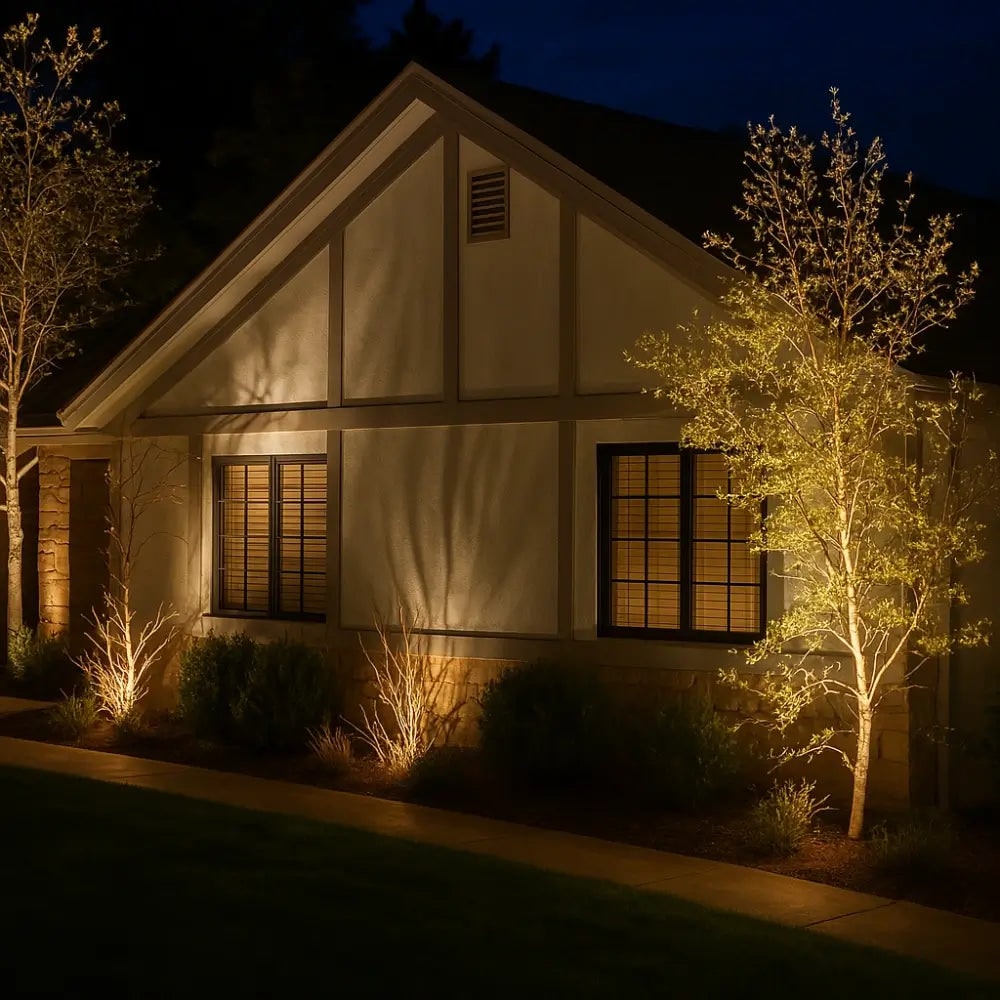 Solar Garden Lights Landscape Outdoor Spotlights Adjustable LED Waterproof Accent - Image 7
