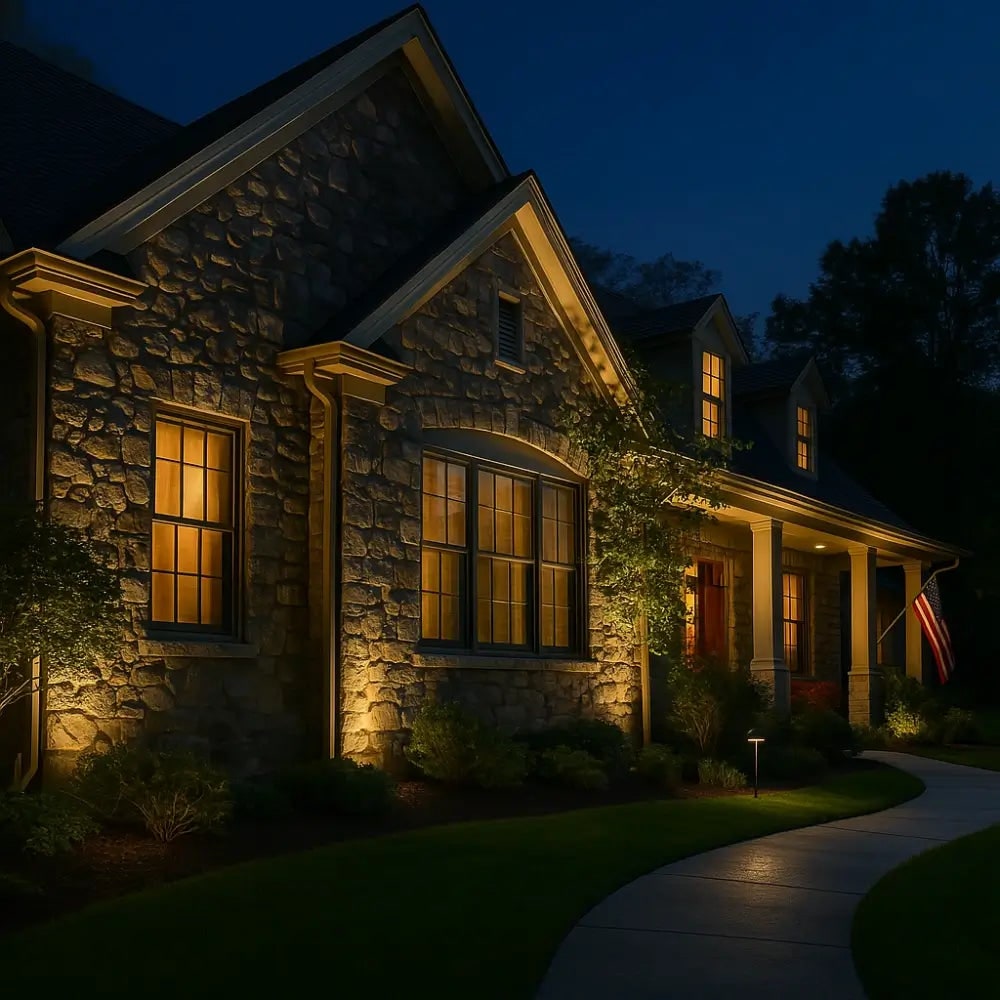 Solar Garden Lights Landscape Outdoor Spotlights Adjustable LED Waterproof Accent - Image 8