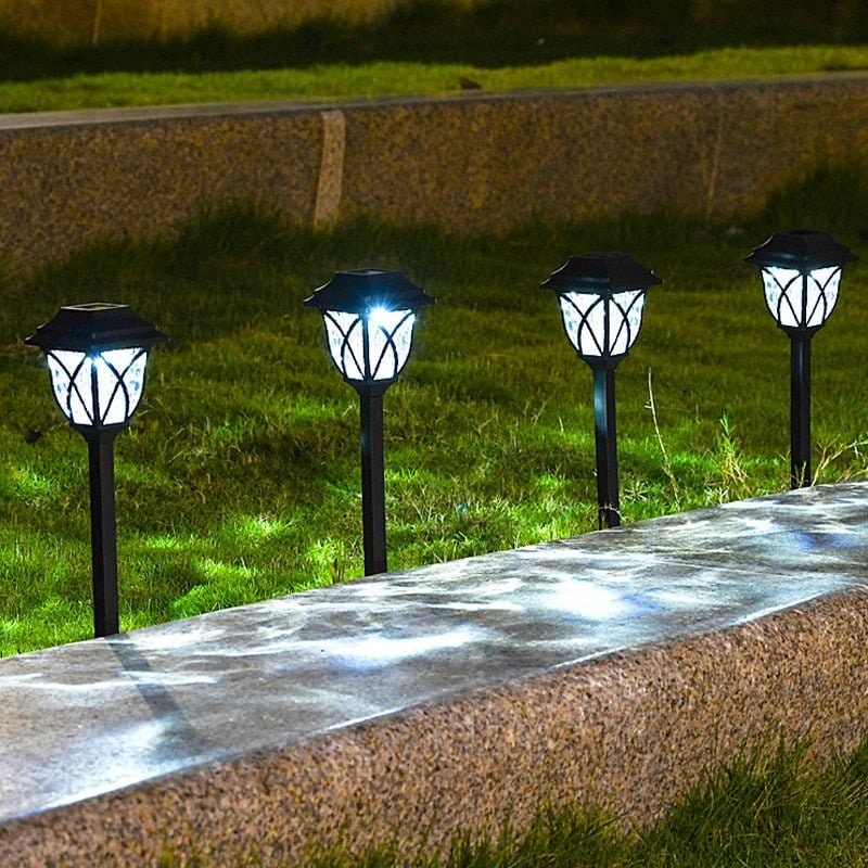 Solar Path Lights Pathway Garden LED Stake Waterproof Outdoor Weather Resistant - Image 3