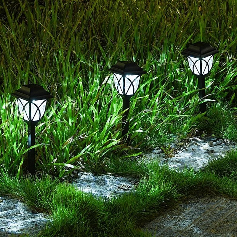 Solar Path Lights Pathway Garden LED Stake Waterproof Outdoor Weather Resistant - Image 5