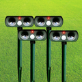 Solar Powered Animal Repeller with Ultrasonic Pest Deterrent and Motion Sensor - Image 1
