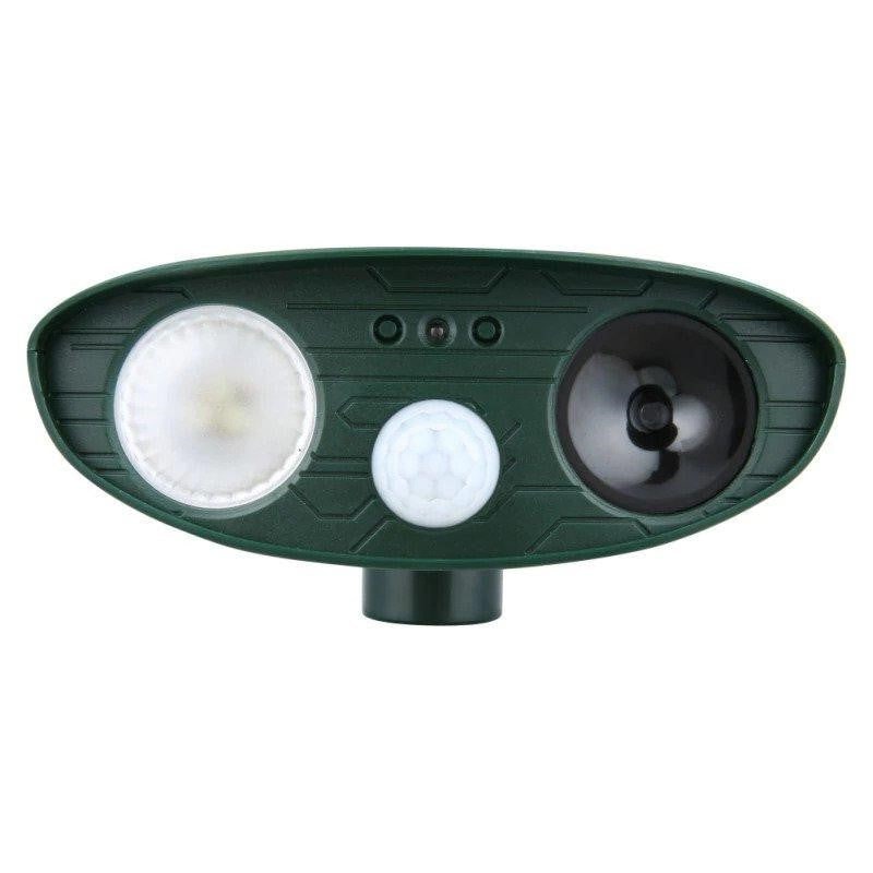 Solar Powered Ultrasonic Pest Repeller with Motion Sensor and LED Flashing Light for Garden - Image 15