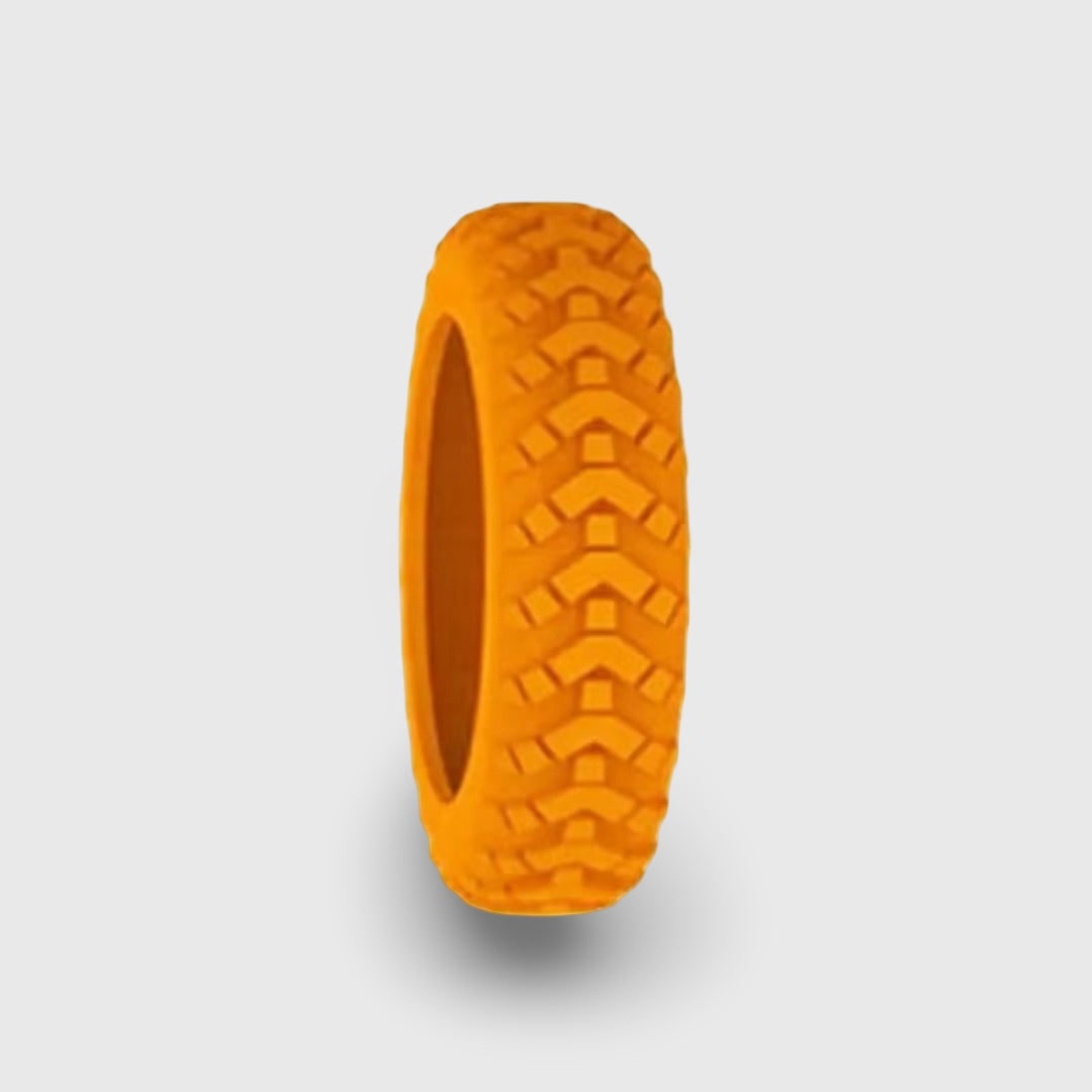 Spinner Wheel Covers Silicone Luggage Tire Tread Pattern Stretchable Travel Protectors - Image 4
