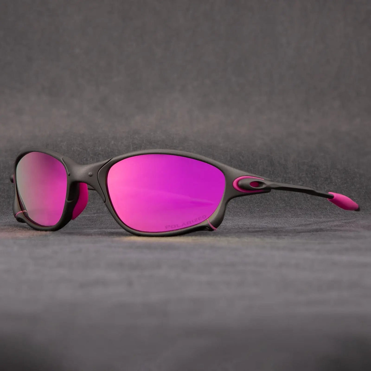 Sports Sunglasses Polarized Uv400 with Wrap-Around Metallic Frame Aviator - Image 4