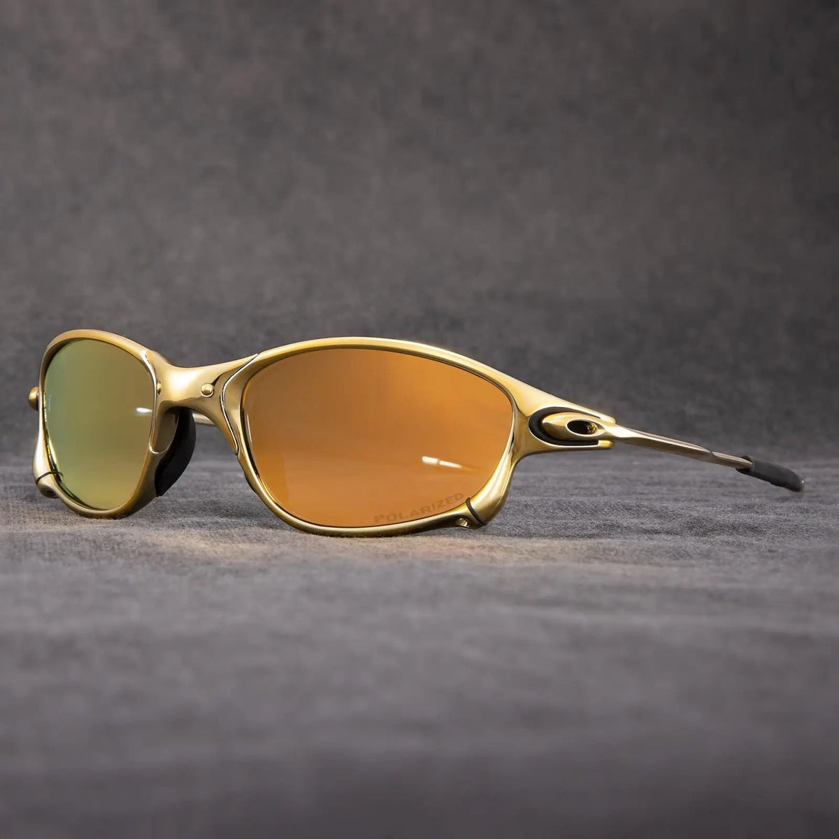 Sports Sunglasses Polarized Uv400 with Wrap-Around Metallic Frame Aviator - Image 5