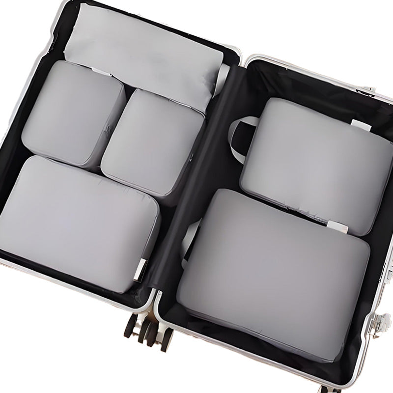 6 Piece Compression Packing Cube Travel Storage Set