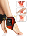 Sprained Ankle Elastic Bandage Lace Up Support with Heated Wrap and Vibration Massage Ice - Image 1