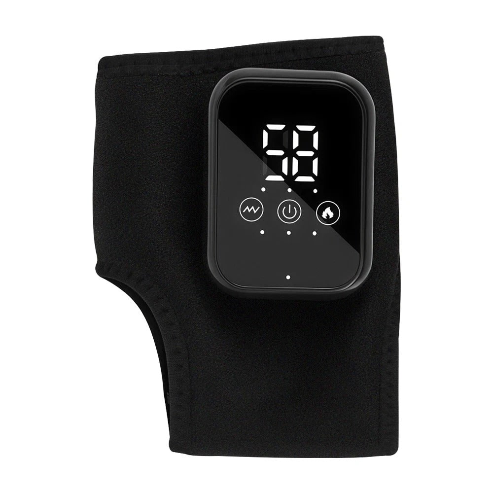 Sprained Ankle Elastic Bandage Lace Up Support with Heated Wrap and Vibration Massage Ice - Image 10