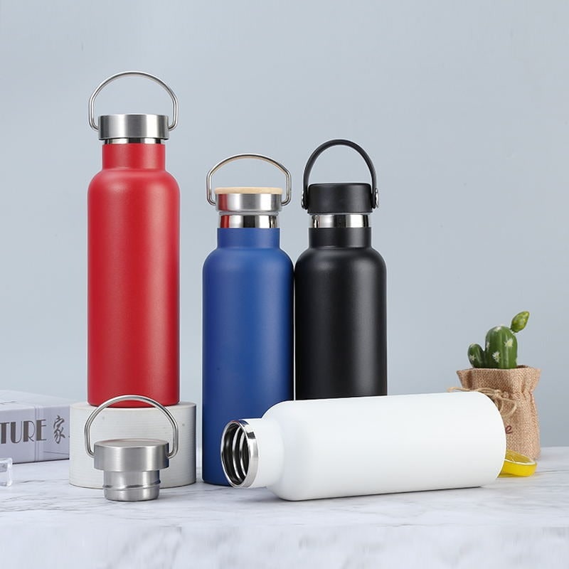 Stainless Steel Vacuum Insulated Water Bottle Double Wall Portable Outdoor Camping - Image 1