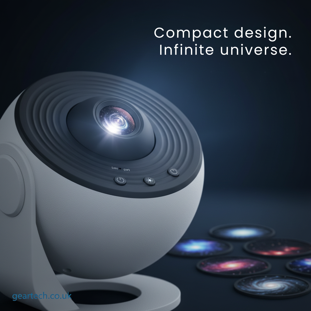 Star Projector Night Light with Galaxy Nebula Ceiling Projection and Adjustable Stand - Image 12