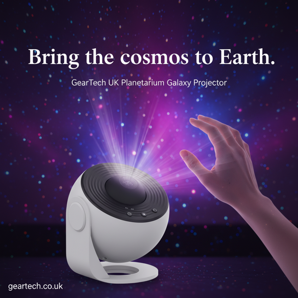 Star Projector Night Light with Galaxy Nebula Ceiling Projection and Adjustable Stand - Image 17