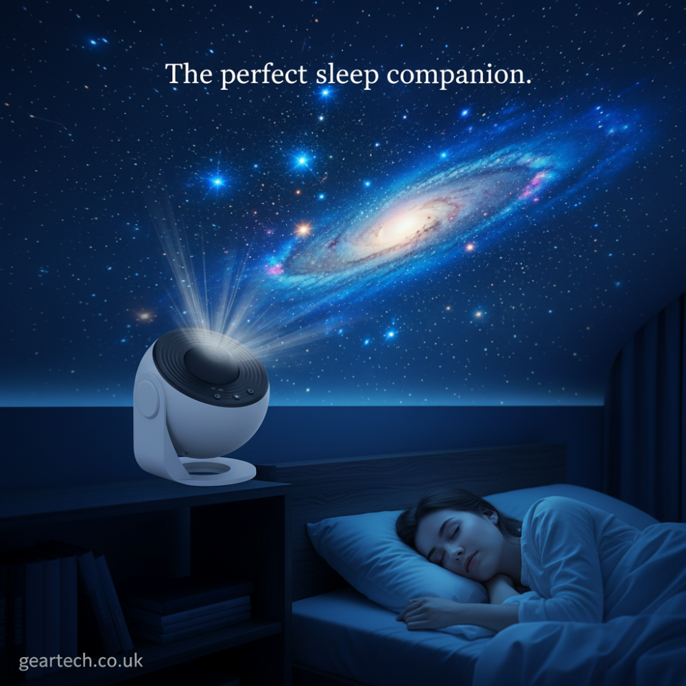 Star Projector Night Light with Galaxy Nebula Ceiling Projection and Adjustable Stand - Image 20