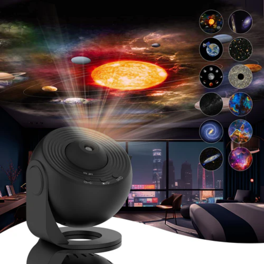 Star Projector Night Light with Galaxy Nebula Ceiling Projection and Adjustable Stand - Image 21