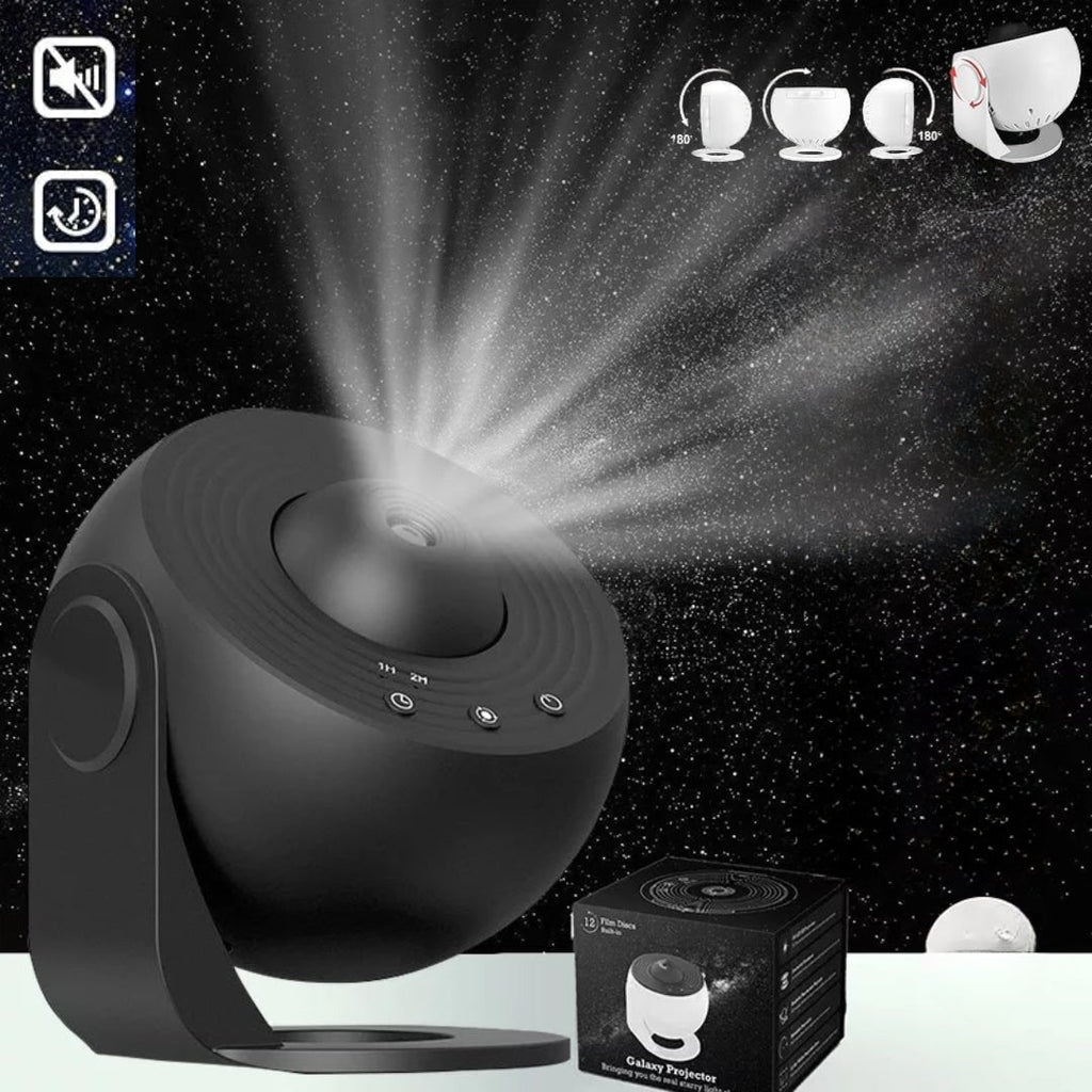 Star Projector Night Light with Galaxy Nebula Ceiling Projection and Adjustable Stand - Image 22