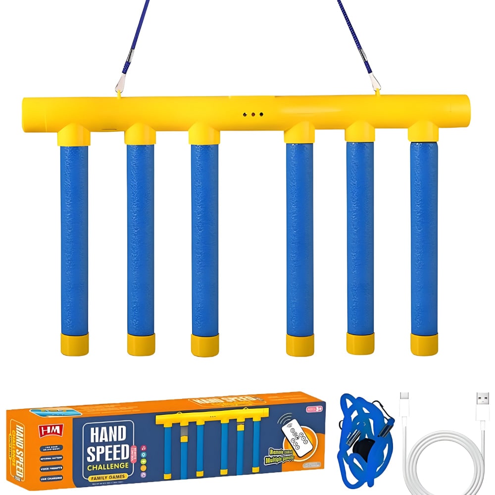 Stick Game Reaction Training Hand Eye Coordination Falling LED Rechargeable USB Drop - Image 10