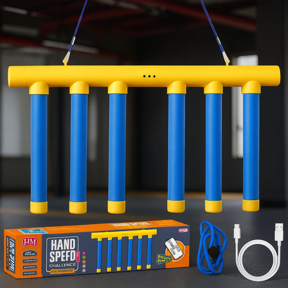 Stick Game Reaction Training Hand Eye Coordination Falling LED Rechargeable USB Drop - Image 2