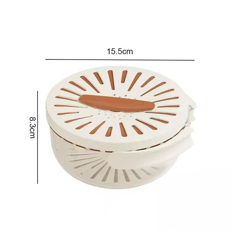 Storage Container with Draining Lid and Handle for Produce Washing and Refrigerator - Image 7