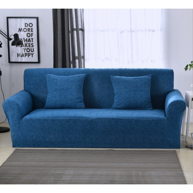 Stretch Fitted Sofa Cover with Elastic Slipcovers for Furniture Protection Outdoor - Image 7