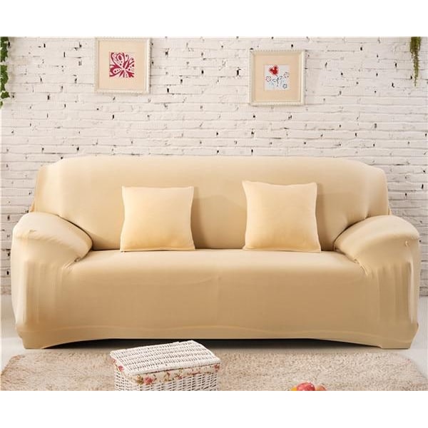 Stretch Sofa Cover Fitted Universal Slipcover with Wrinkle-Resistant Knit Fabric - Image 11