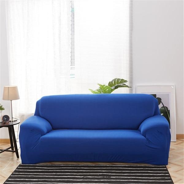Stretch Sofa Cover Fitted Universal Slipcover with Wrinkle-Resistant Knit Fabric - Image 14
