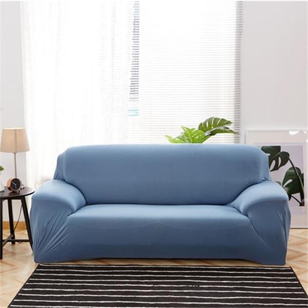Stretch Sofa Cover Fitted Universal Slipcover with Wrinkle-Resistant Knit Fabric - Image 17