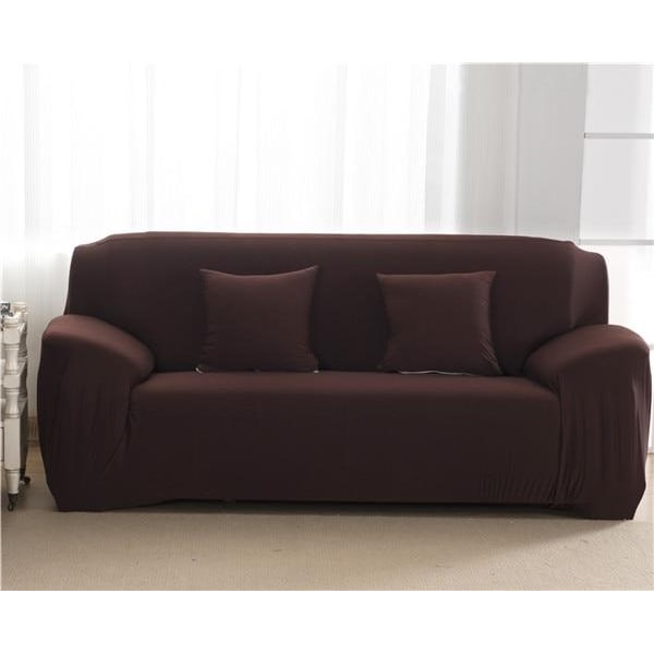 Stretch Sofa Cover Fitted Universal Slipcover with Wrinkle-Resistant Knit Fabric - Image 2
