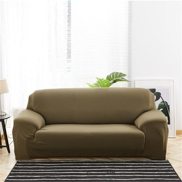Stretch Sofa Cover Fitted Universal Slipcover with Wrinkle-Resistant Knit Fabric - Image 21