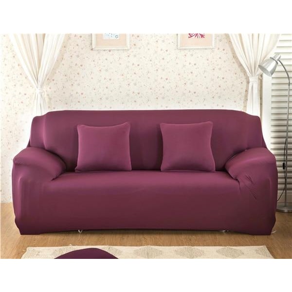 Stretch Sofa Cover Fitted Universal Slipcover with Wrinkle-Resistant Knit Fabric - Image 22