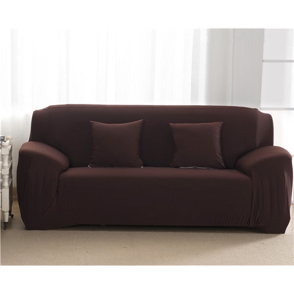 Stretch Sofa Cover Fitted Universal Slipcover with Wrinkle-Resistant Knit Fabric - Image 24