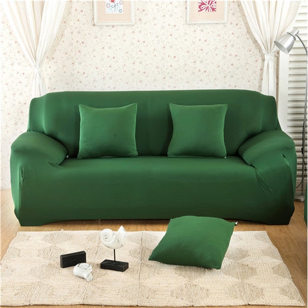 Stretch Sofa Cover Fitted Universal Slipcover with Wrinkle-Resistant Knit Fabric - Image 25
