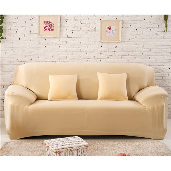 Stretch Sofa Cover Fitted Universal Slipcover with Wrinkle-Resistant Knit Fabric - Image 36