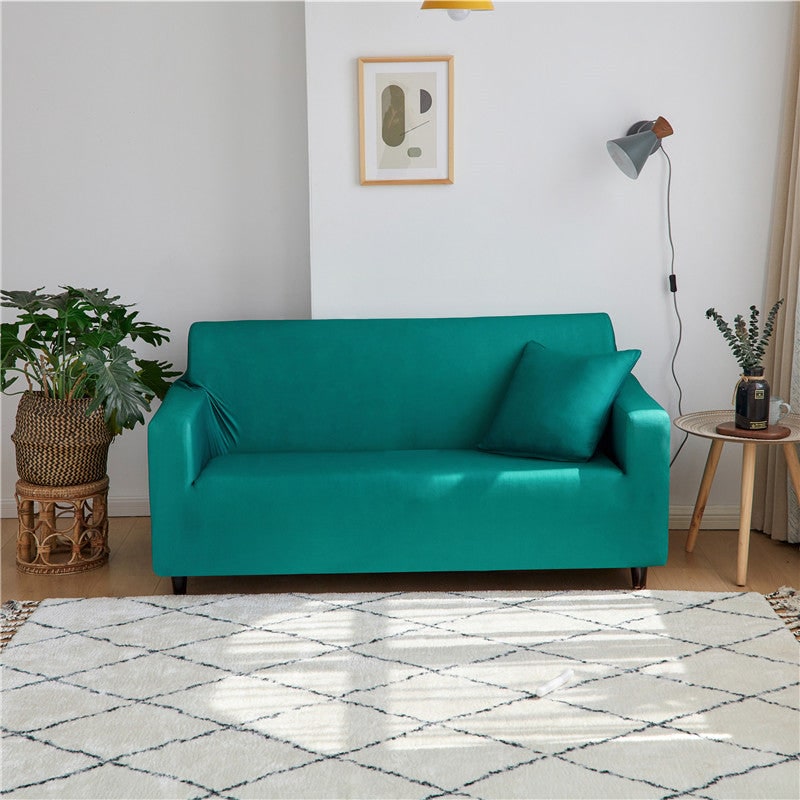 Stretch Sofa Cover Fitted Universal Slipcover with Wrinkle-Resistant Knit Fabric - Image 40