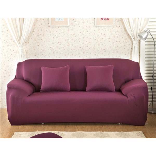 Stretch Sofa Cover Fitted Universal Slipcover with Wrinkle-Resistant Knit Fabric - Image 42