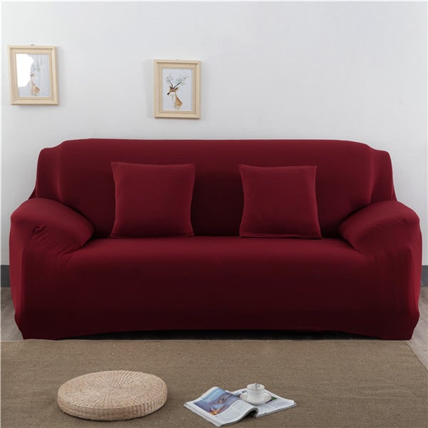 Stretch Sofa Cover Fitted Universal Slipcover with Wrinkle-Resistant Knit Fabric - Image 43